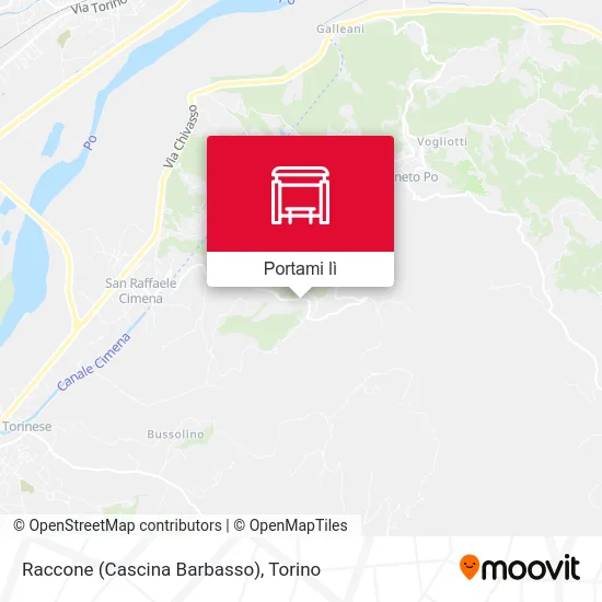 Mappa Raccone (Cascina Barbasso)