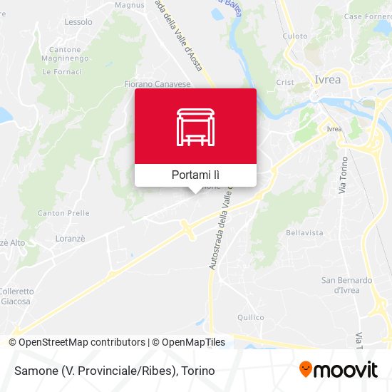 Mappa Samone (V. Provinciale/Ribes)