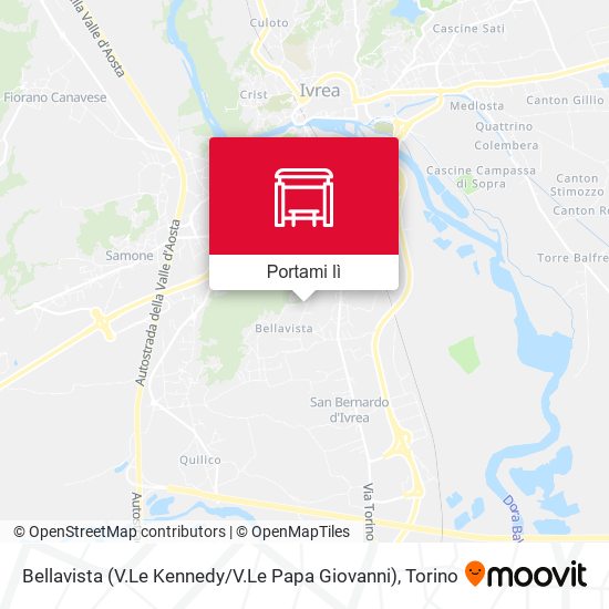 Mappa Bellavista (V.Le Kennedy / Papa Giovanni)