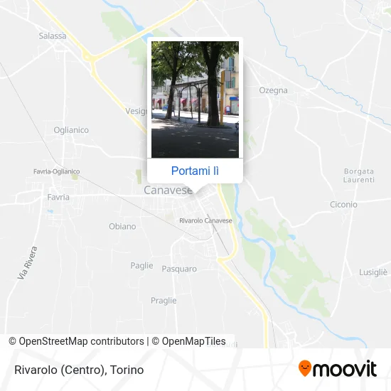 Mappa Rivarolo (Centro)