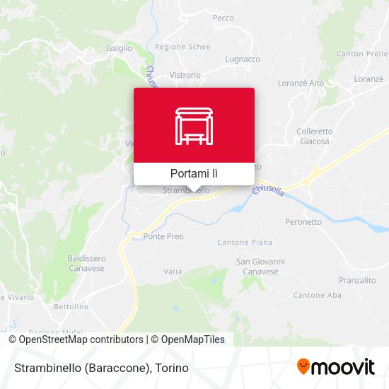 Mappa Strambinello (Baraccone)