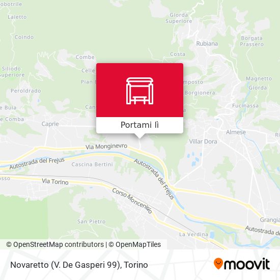 Mappa Novaretto (V. De Gasperi 99)