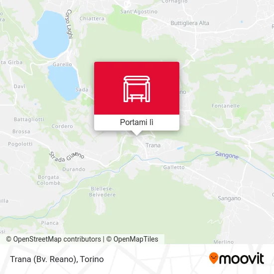 Mappa Trana (Bv. Reano)