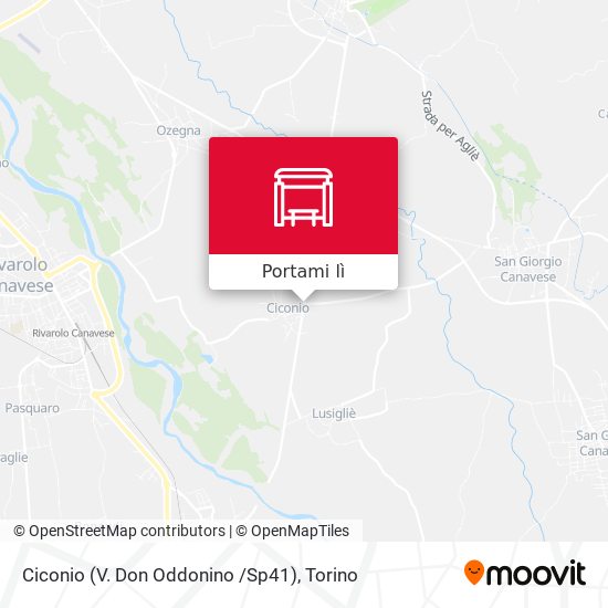 Mappa Ciconio (V. Don Oddonino /Sp41)