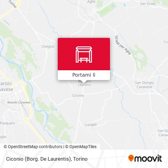 Mappa Ciconio (Borg. De Laurentis)