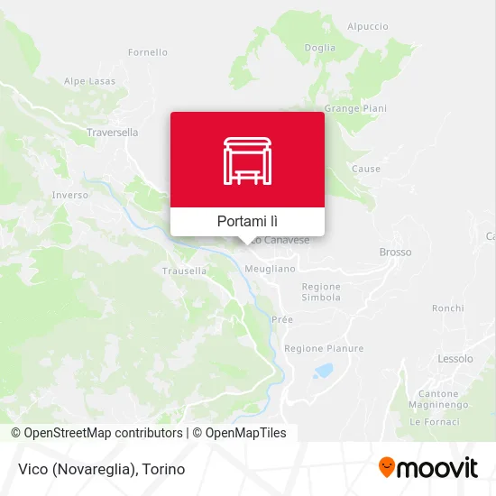 Mappa Vico (Novareglia)