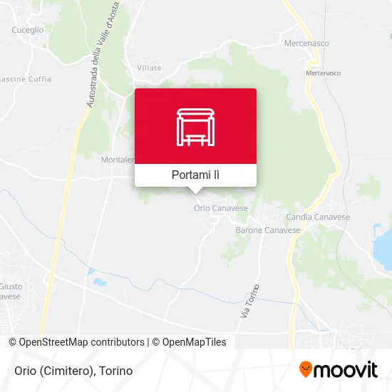 Mappa Orio (Cimitero)