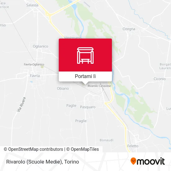 Mappa Rivarolo (Scuole Medie)