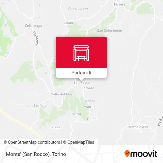 Mappa Monta' (San Rocco)