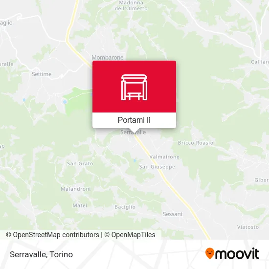 Mappa Serravalle