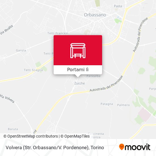 Mappa Volvera (Str. Orbassano / V. Pordenone)