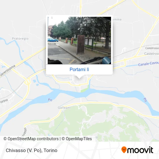 Mappa Chivasso (V. Po)