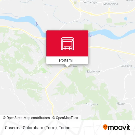 Mappa Caserma-Colombaro (Torre)