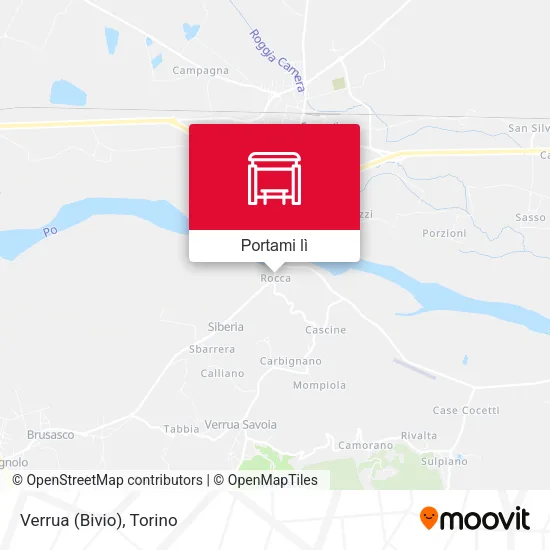 Mappa Verrua (Bivio)