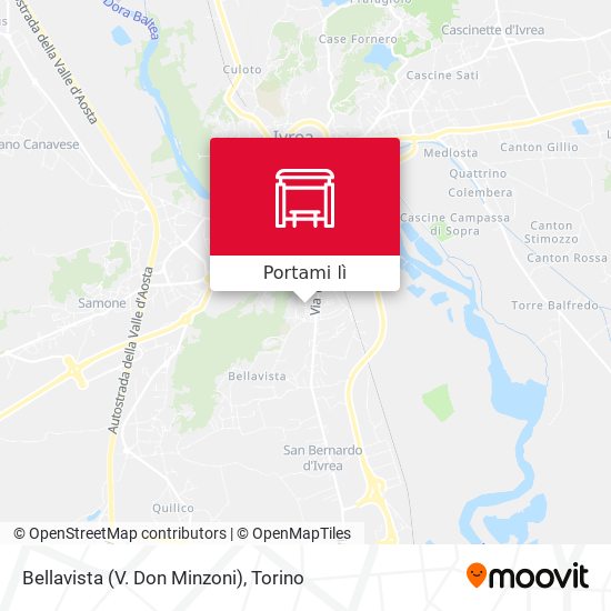 Mappa Bellavista (V. Don Minzoni)