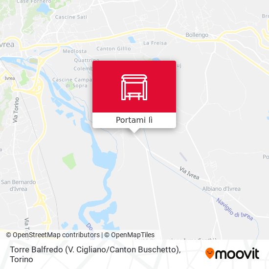 Mappa Torre Balfredo (V. Cigliano / Canton Buschetto)