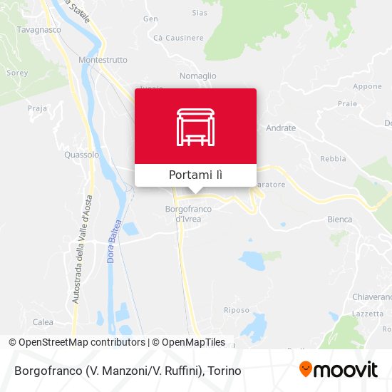 Mappa Borgofranco (V. Manzoni / V. Ruffini)