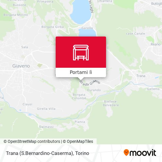 Mappa Trana (S.Bernardino-Caserma)