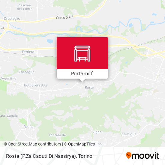 Mappa Rosta (P.Za Caduti Di Nassirya)