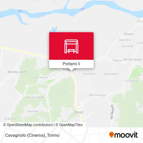 Mappa Cavagnolo (Cinema)