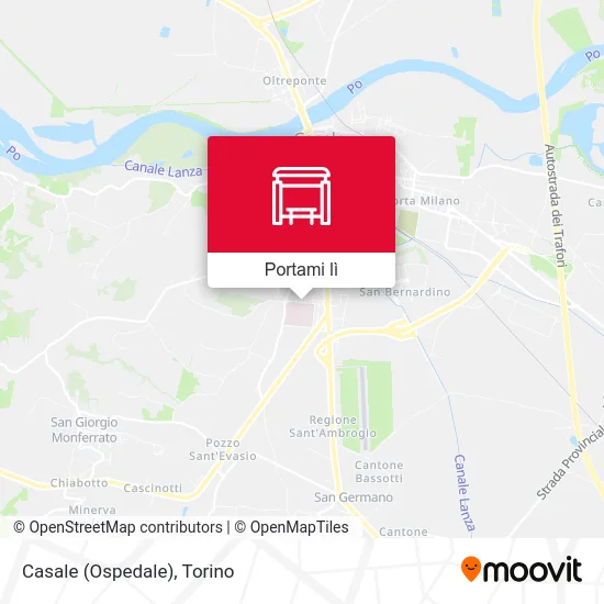 Mappa Casale (Ospedale)