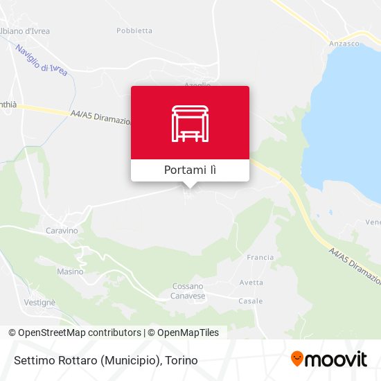 Mappa Settimo Rottaro (Municipio)