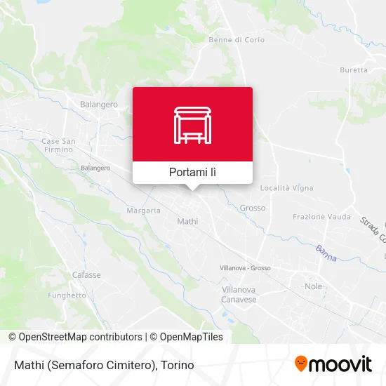 Mappa Mathi (Semaforo Cimitero)