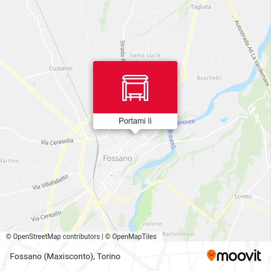 Mappa Fossano (Maxisconto)