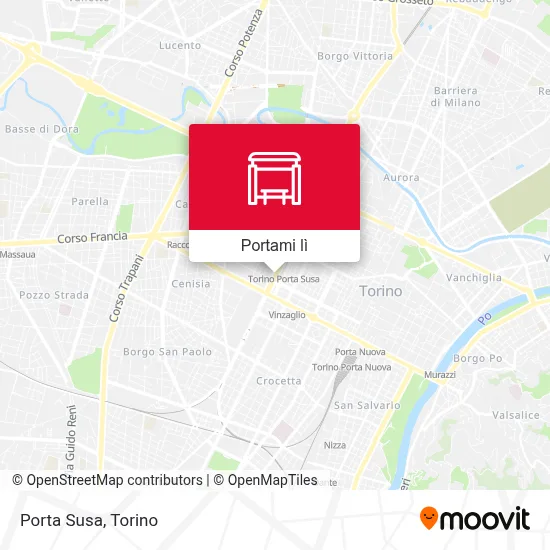 Mappa Porta Susa