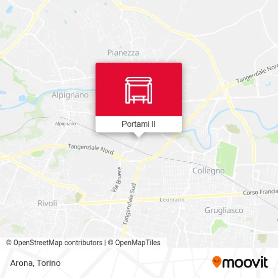 Mappa Arona