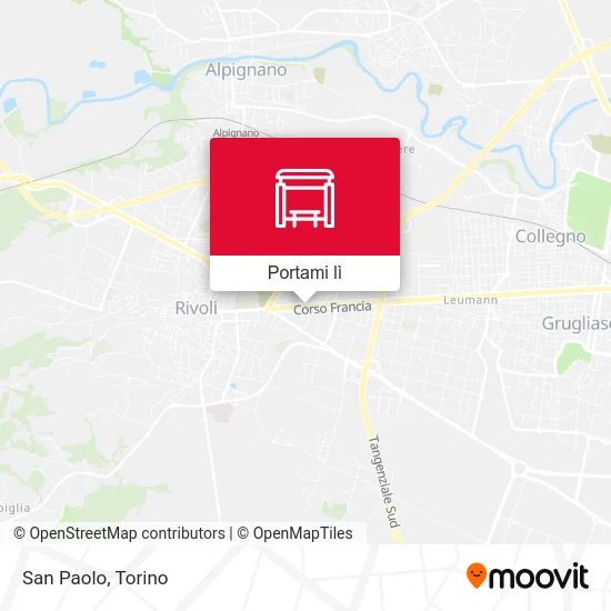 Mappa San Paolo