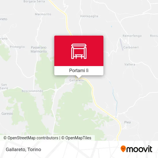 Mappa Gallareto