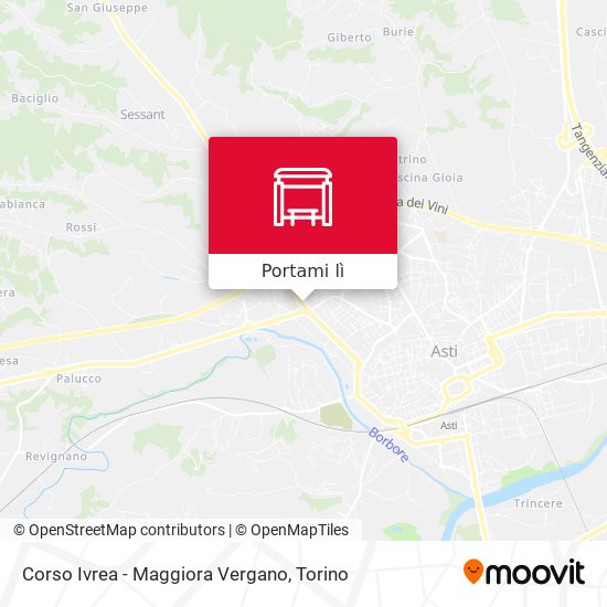 Mappa Corso Ivrea - Maggiora Vergano