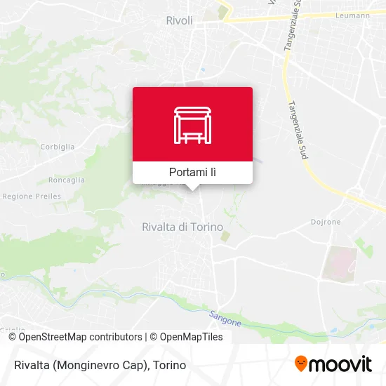 Mappa Rivalta (Monginevro Cap)