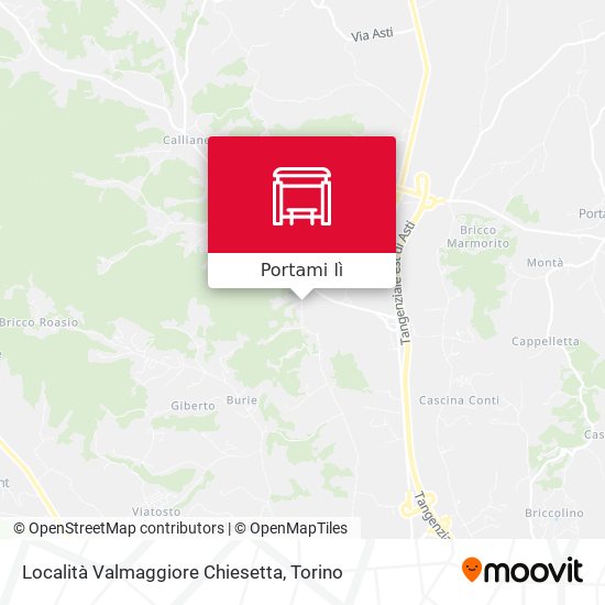 Mappa Località Valmaggiore Chiesetta