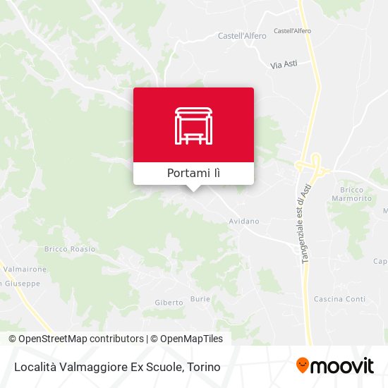 Mappa Località Valmaggiore Ex Scuole