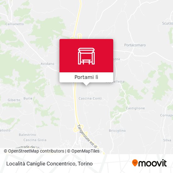 Mappa Località Caniglie Concentrico