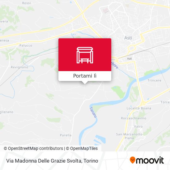 Mappa Via Madonna Delle Grazie Svolta