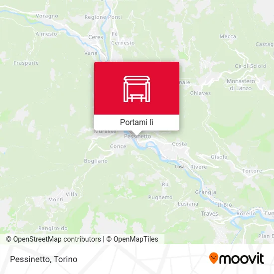 Mappa Pessinetto