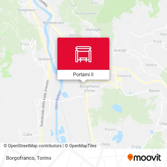 Mappa Borgofranco