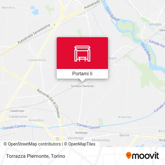 Mappa Torrazza Piemonte