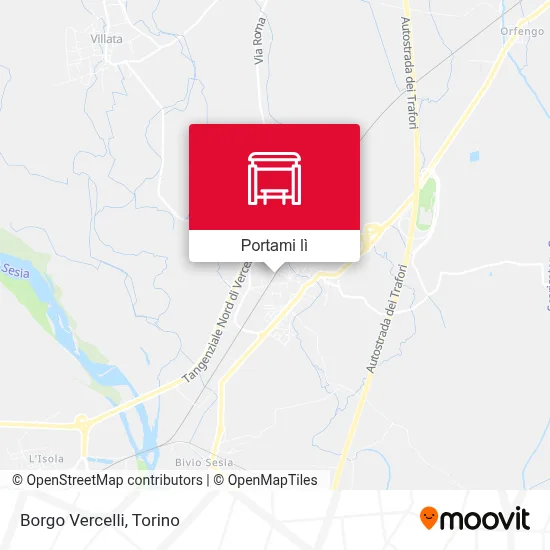 Mappa Borgo Vercelli