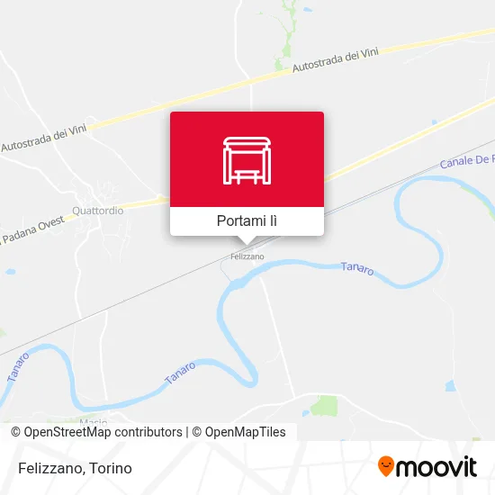 Mappa Felizzano