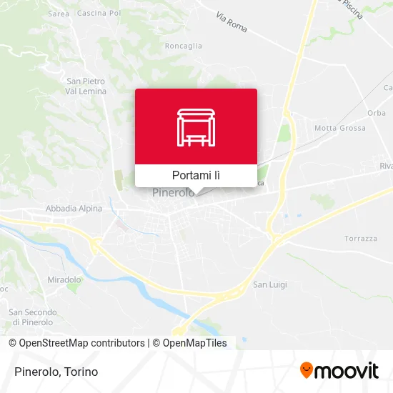 Mappa Pinerolo