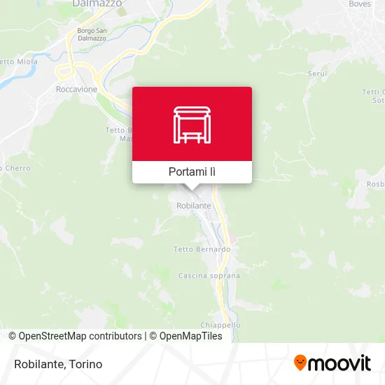 Mappa Robilante