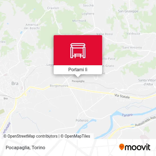 Mappa Pocapaglia