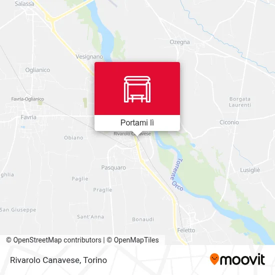 Mappa Rivarolo Canavese