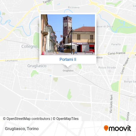Mappa Grugliasco