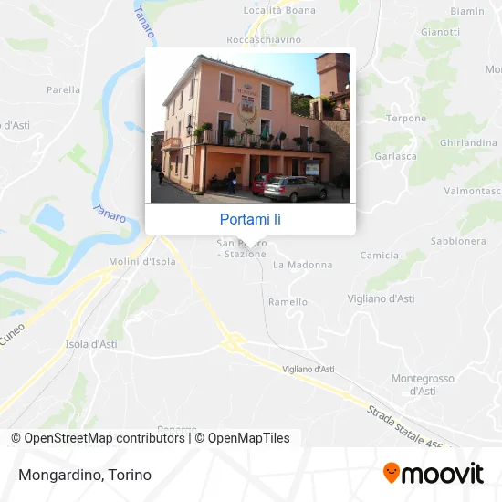 Mappa Mongardino