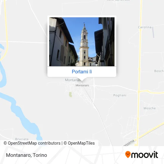 Mappa Montanaro